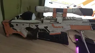 AWP Asiimov из картона