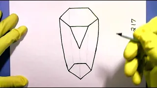how to draw the Impossible SCUTOID: did scientists discover a new shape? Already found in humans