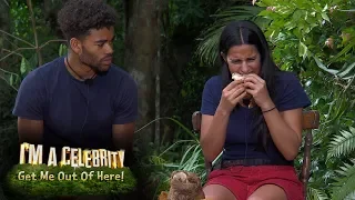 The Eating Trial Is a Lot to Stomach for Sair and Malique | I'm a Celebrity... Get Me Out of Here!