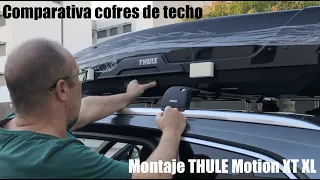 Cofres de techo (1ª parte): Comparativa y montaje THULE Motion XT XL (feat. Valeria daughter)
