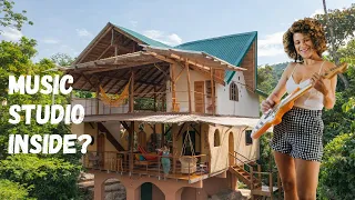 Famous Musician BUILT an OFF GRID home in INTENTIONAL COMMUNITY - FULL TOUR with Cyrille Aimée