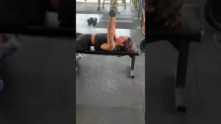 Tate Press w/ Dumbbells (triceps)