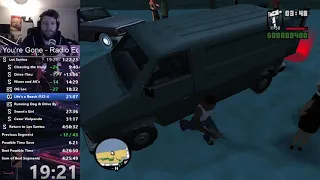 Grand Theft Auto: San Andreas Any% No AJS Speedrun in 4:43:21