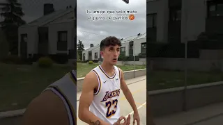 Tu amigo que solo mete el punto de partido🏀   #shorts #viral