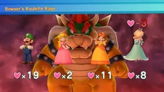 Mario Party 10 Bowser Party #311 Luigi, Peach, Daisy, Rosalina Chaos Castle Master Difficulty