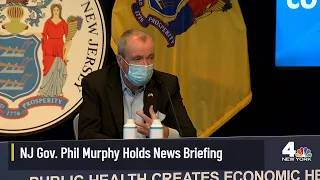 NJ Gov. Murphy Holds Daily Coronavirus Briefing