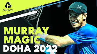 Andy Murray MAGIC vs Taro Daniel | Doha 2022 Highlights