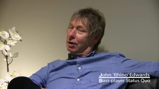 Belgian Quo Band  - Best wishes from John "Rhino" Edwards, bass player of Status Quo