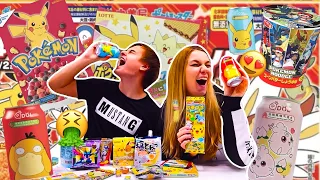 NEJVĚTŠÍ OCHUTNÁVKA POKEMON SLADKOSTÍ!😱🤮