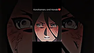 Konohamaru and Hanabi ♥️