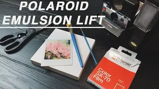 Polaroid Originals Emulsion Lift To Canvas Sx-70 Instant Film