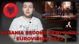 Albina & Familja Kelmendi - Duje | 🇦🇱 Albania | Second Semi-Final | reaction