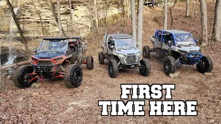 Mulberry Mountain ATV trails in Ozark, Arkansas