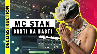 MC STAN - Basti Ka Hasti | Song Breakdown Video - FL Studio - Hindi