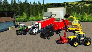 Farming Simulator 19 On fait du forestier