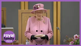 Queen, Charles and Camilla at Senedd Opening in Wales