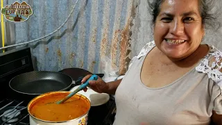 Como hacer amarillo de chambarete de res con ejotes | comida de Oaxaca | las delicias de Lupita