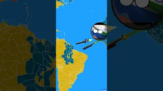 No Idea to Name (Antarctica War) Part 3 #countryballs #war #ytshorts #shorts #viral