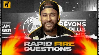 Neymar Thinks His Game is Like Steph Curry's | Rapid Fire Questions