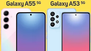 Samsung Galaxy A55 5G vs Samsung Galaxy A53 5G