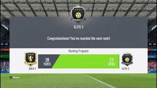 ELITE 3 FUT CHAMPIONS HIGHLIGHTS - FIFA 20