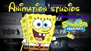 Animation studios portrayed by Spongebob (2023 edition)