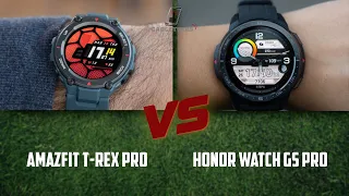 Amazfit T Rex Pro vs Honor Watch GS Pro - Smartwatch Comparison