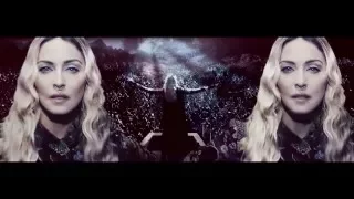 Madonna-Rebel Heart Tour Iconic Intro Video Backdrop