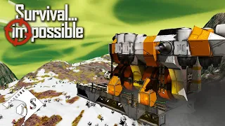 Survival Impossible - Carrier Sandwich #67 - Space Engineers Hardcore Survival