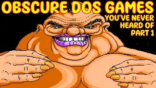 Obscure DOS Games - Part 1