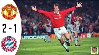 Manchester United vs Bayern Munich 2 -1 Highlights UCL Final 1998/1999 | HD