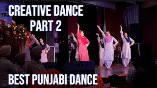 Creative Group Dance ✨️🔥|| Part 2 || Performance mein light chli gyi 🤯|| Jashan 2024 || Amritsar