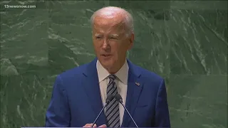 Biden speaks at UN about Ukraine, American leadership