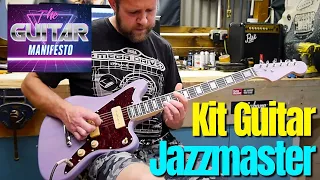 Harley Benton JA Jazzmaster Kit Guitar FULL BUILD and Demo
