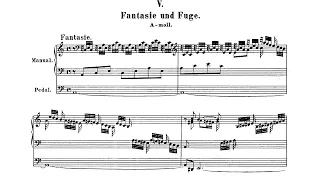 JS Bach: Fantasia and Fugue in A Minor BWV 561 - Marie-Claire Alain, 1961 - MHS 777