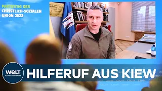 UKRAINE-KRIEG: Klitschko wirft Putin Terror gegen die ukrainische Bevölkerung vor