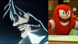 Knuckles rates Bleach male characters