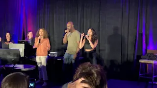 Lucifer cast members karaoke to "Bohemian Rhapsody" at a fan convention in Burbank, CA - Part 1