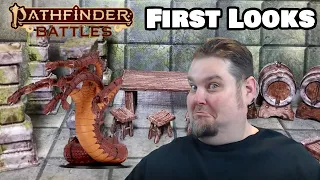 Pathfinder Battles Miniatures First Look --- Hydra Jungle Of Despair Case Incentive