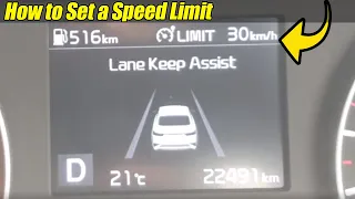 Kia Cerato 2019: How To Set a Speed Limit