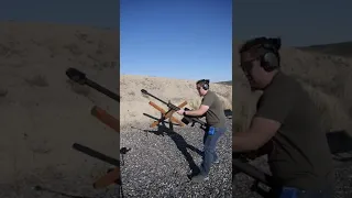 Barrett 50 standing 10 shots in under 10 seconds drill  (M82a1)