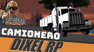 El día a día de un CAMIONERO... GTA SA ROLEPLAY | DxelRP