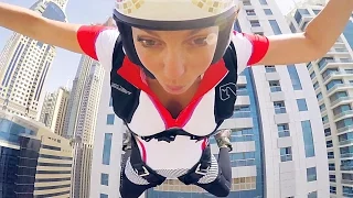 Dubai Freefall | Roberta Mancino Princess Tower exit | raw 4k short