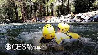 How rescue crews at Yosemite National Park handle dangerous water conditions