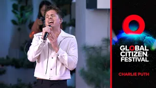 Charlie Puth Performs 'Left and Right' | Global Citizen Festival: NYC