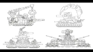 Drawing Cartoon Tanks Battle Of Hybrid Part 3 - Cartoons About Tanks