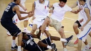 Georgetown Basketball Team Brawls in China