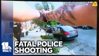 Baltimore police release bodycam video of shootout that killed man