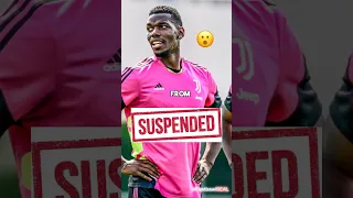 Paul Pogba just got SUSPENDED from football😳