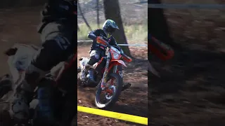 KTM 125 2 stroke full gas with Aleix Saumell at Spanish Enduro Champhionship 1st Round!
